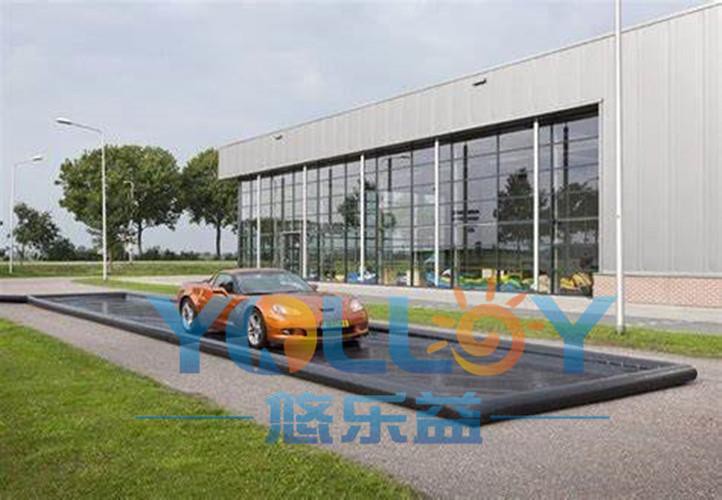 Moveable Inflatable Car Wash Mat For Car Washing